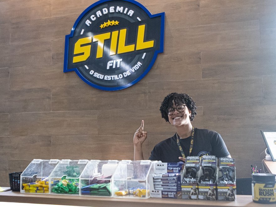 Área de convivência da Still Fit